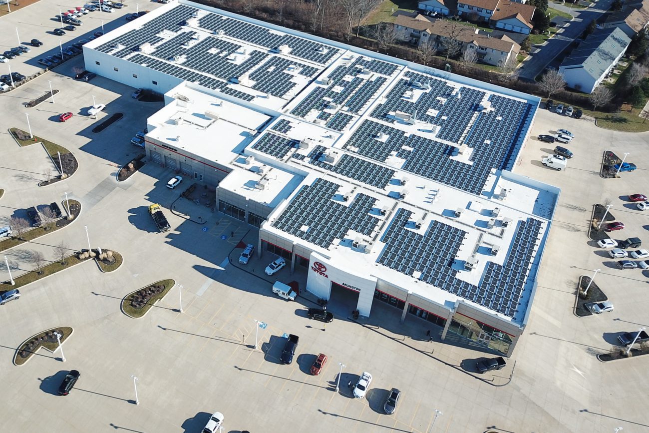 solar car dealership